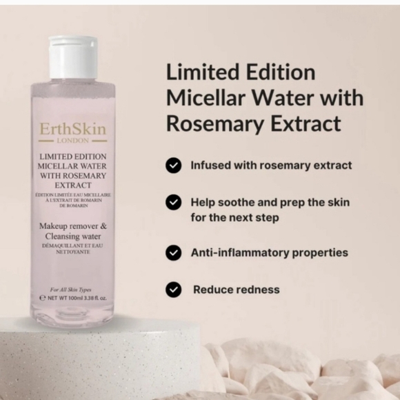 NEW Eclat Skin Limited Edition Micellar Water with Rosemary Extract NIB NEW IN - Picture 4 of 10
